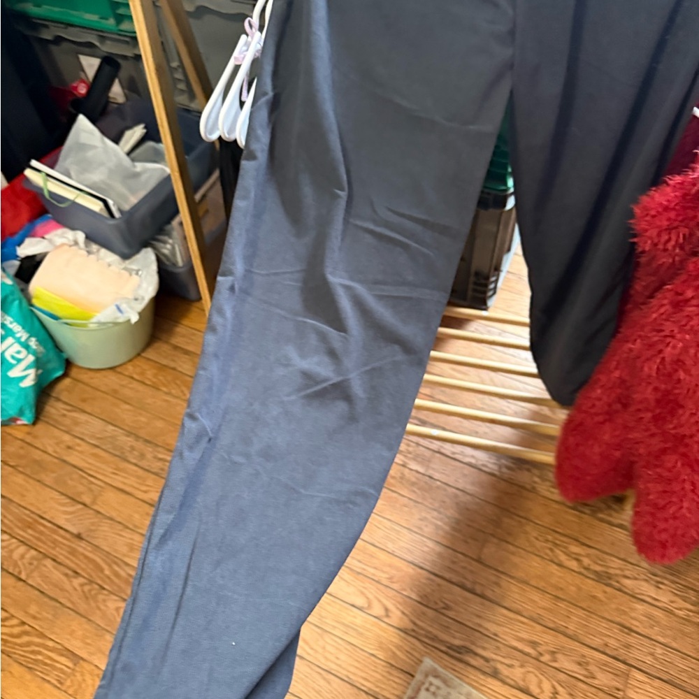 Gray pants feel kinda like corduroy
